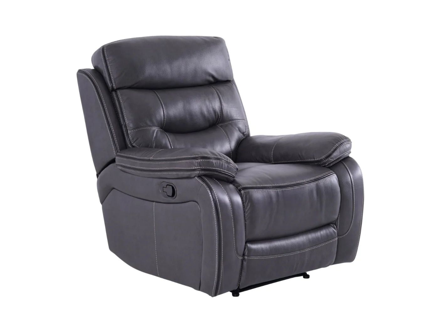 Leather Recliner Arm Chair